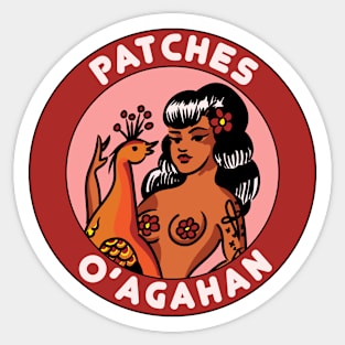 Patches O'Agahan Official Logo Sticker